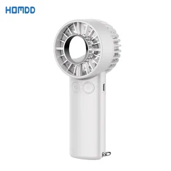 Mini ventilador portátil de mano, paquete de hielo, Semiconductor, ventilador de refrigeración, astronauta, carga USB, escritorio de viento alto, ventilador sin aspas para exteriores