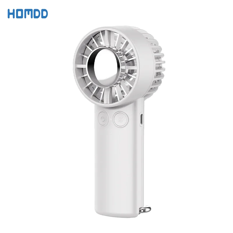 Mini Fan Portable Handheld Ice Pack Semiconductor Cooling Fan Astronaut USB Charging High Wind Desktop Outdoor Bladeless Fan