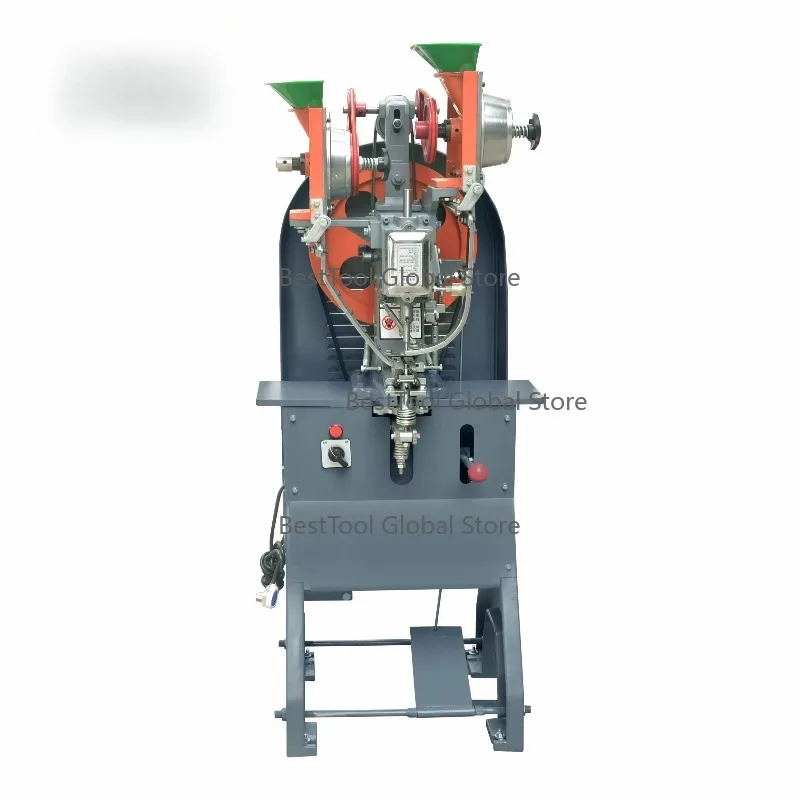 Au-tomatic Pneu-matic Eyel-ets Riveting Machine New With C-ore M-otor And Be-aring Components