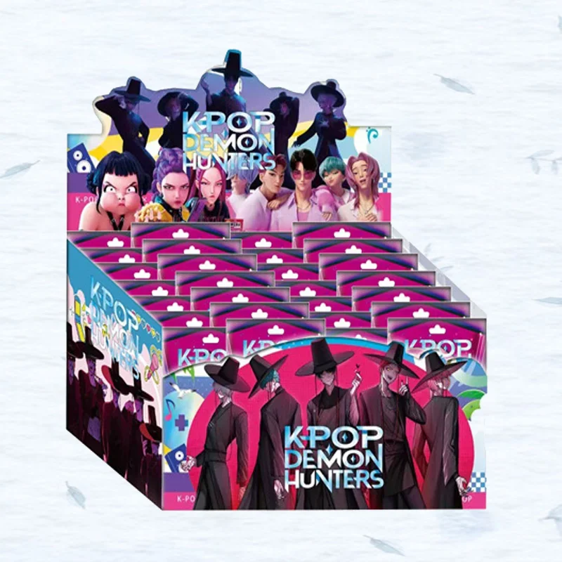 الشكل Kpop شيطان الصيادين المبيعات الساخنة 1-24 قطعة لعبة Derpys النمر رومي ميرا زوي كس الشكل دمية لمحبي عيد الميلاد هدية عيد ميلاد