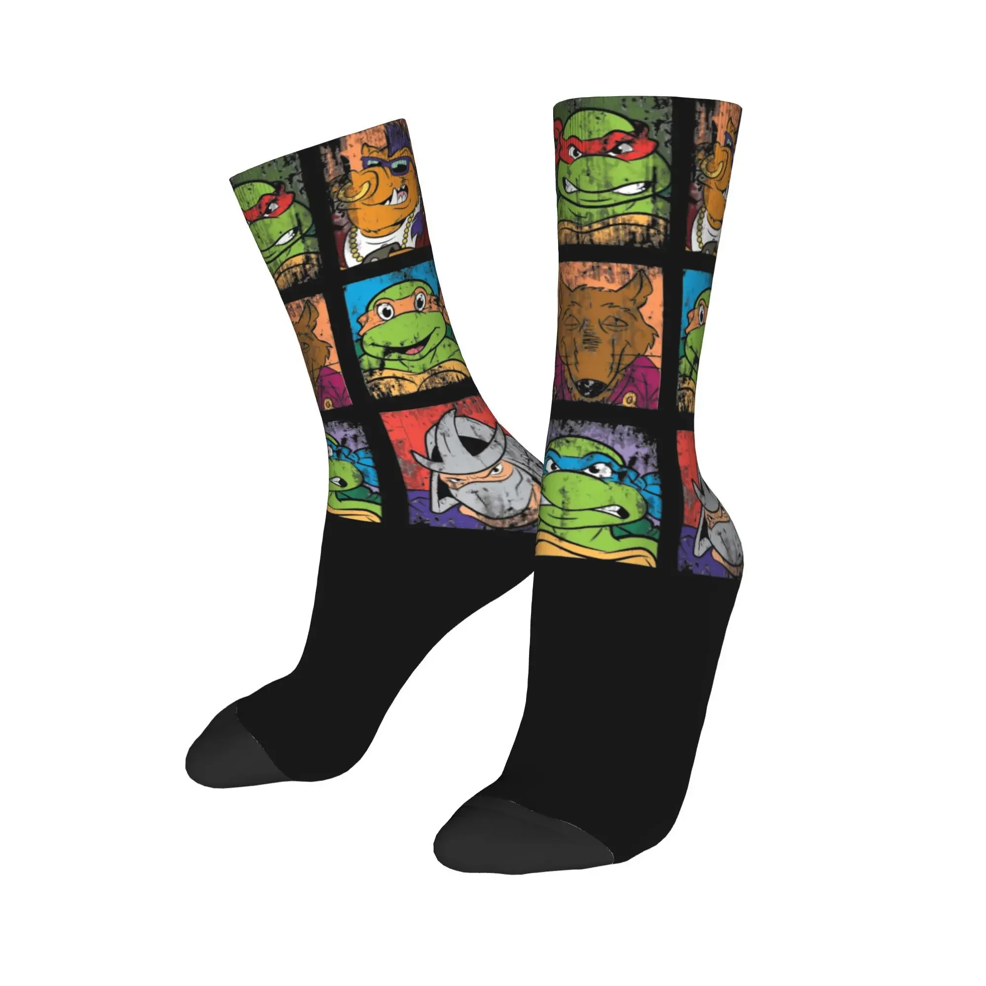 Unisex Teenage Turtles  Characters Socks Sweat Absorbing Home Dress Graphic For Fan   Best Gift