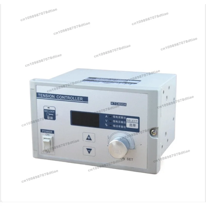 For KTC800A Tension Meter, Magnetic Powder Controller Digital Display, Rewinding and Unwinding 24V Clutch KTC002 Manual
