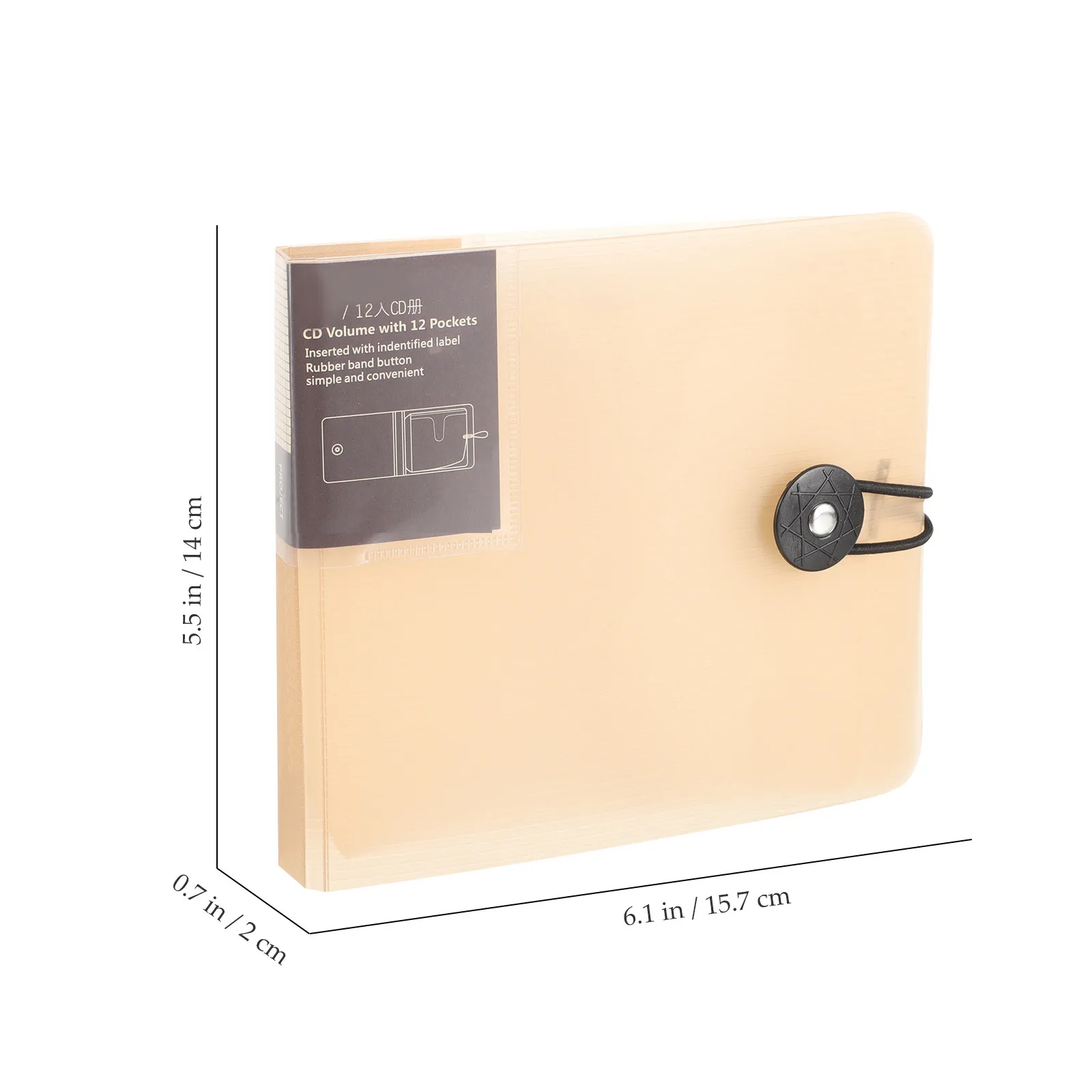 12 Capacity Cd Dvd Storage Binder Soft Inner Protection Portable Travel Cd Case Organizer Disc Holder Bag Car Dvd Binder