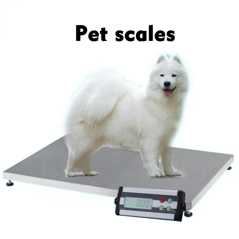 

Pet Weight Scale 150kg/50g Stainless Steel Pet Electronic Scale Pet Dog Weight Electronic Weigh Machine 110/220V 1PC