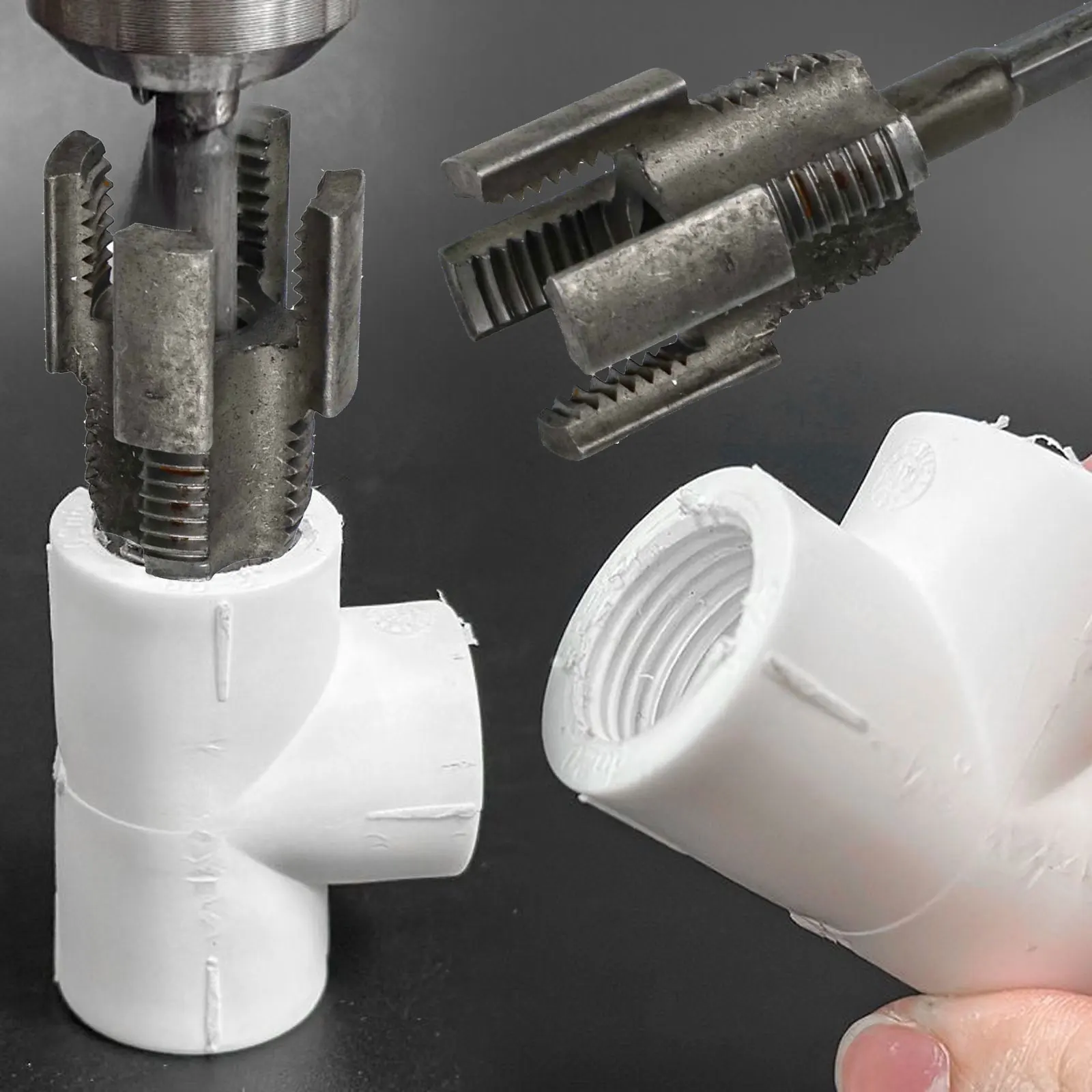 Pvc Pipe Threader Kit 20MM 25MM Tapping Tool Internal Thread External Thread Integrated PPR Water Pipe Internal Thread Opener