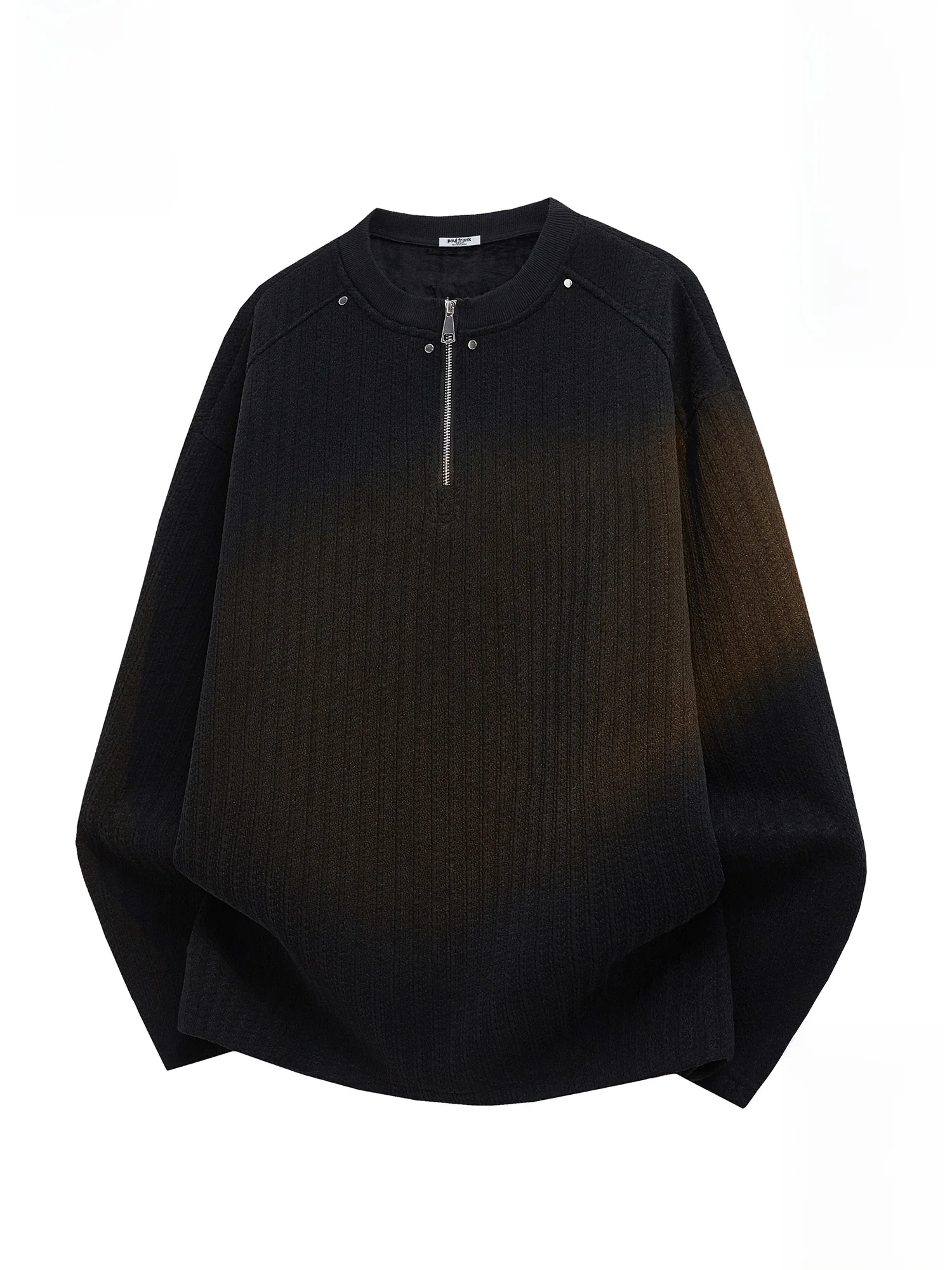 

Мужская теплая толстовка Paul Frank с длинным рукавом, на молнии, свободного кроя, из полиэстера, с круглым вырезом, для зимы