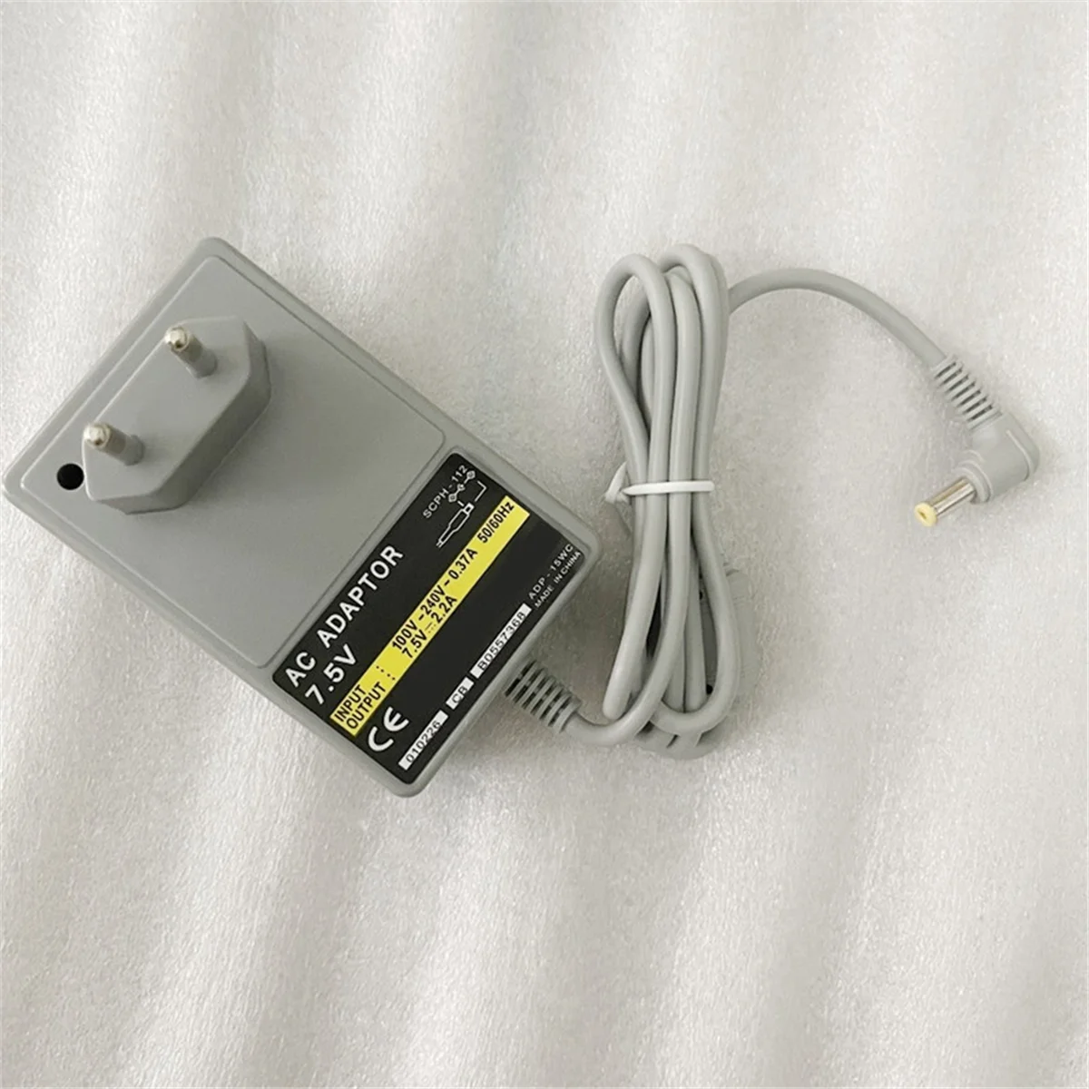 Game Console Adapter Charger AC Power Adapter Durable Auto-Voltage for Sony PlayStation PS1 PSOne Slim EU Plug