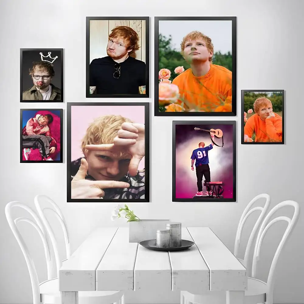Shape of You Global Ed Sheeran Poster Wall Art Posters, Texture Paintings, Ideal Gift for Room Decoration