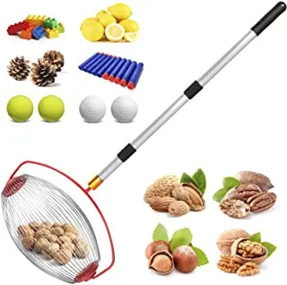 

Nut Gatherer Small Rolling Nut Harvester Picker Collector Walnuts Pecan Magnolia Seeds Small Fruits Golf and Ball