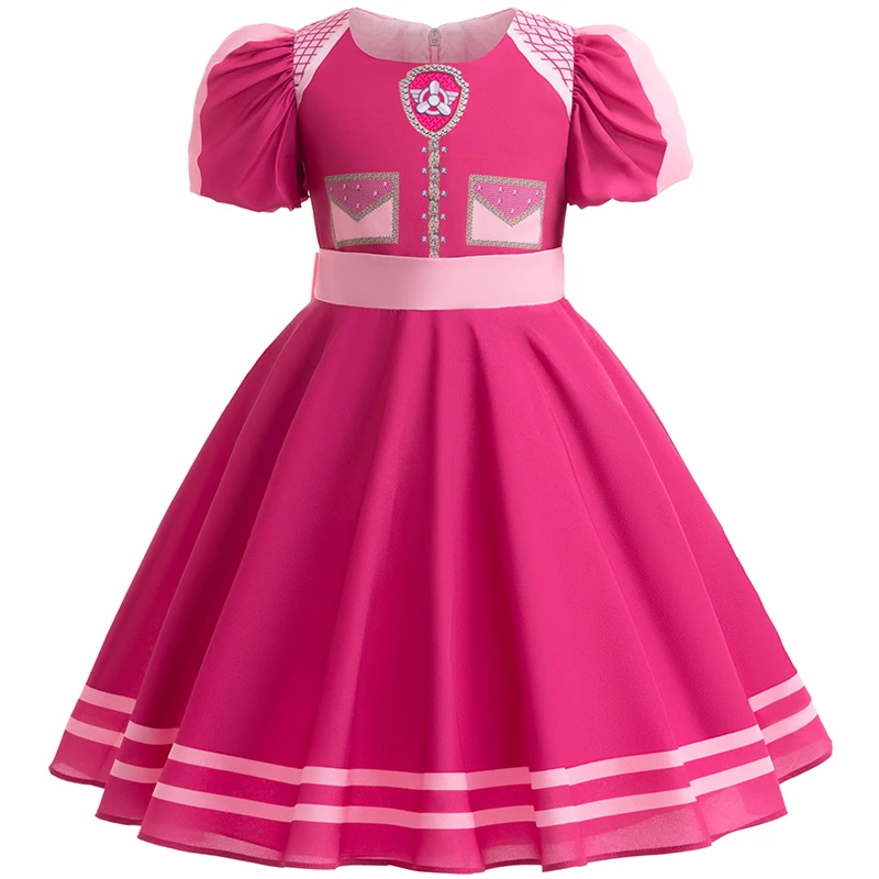 

European And American Anime Dress Role Play Costume Girl Print Tutu Princess Dress Birthday Party Dress Performance Dress