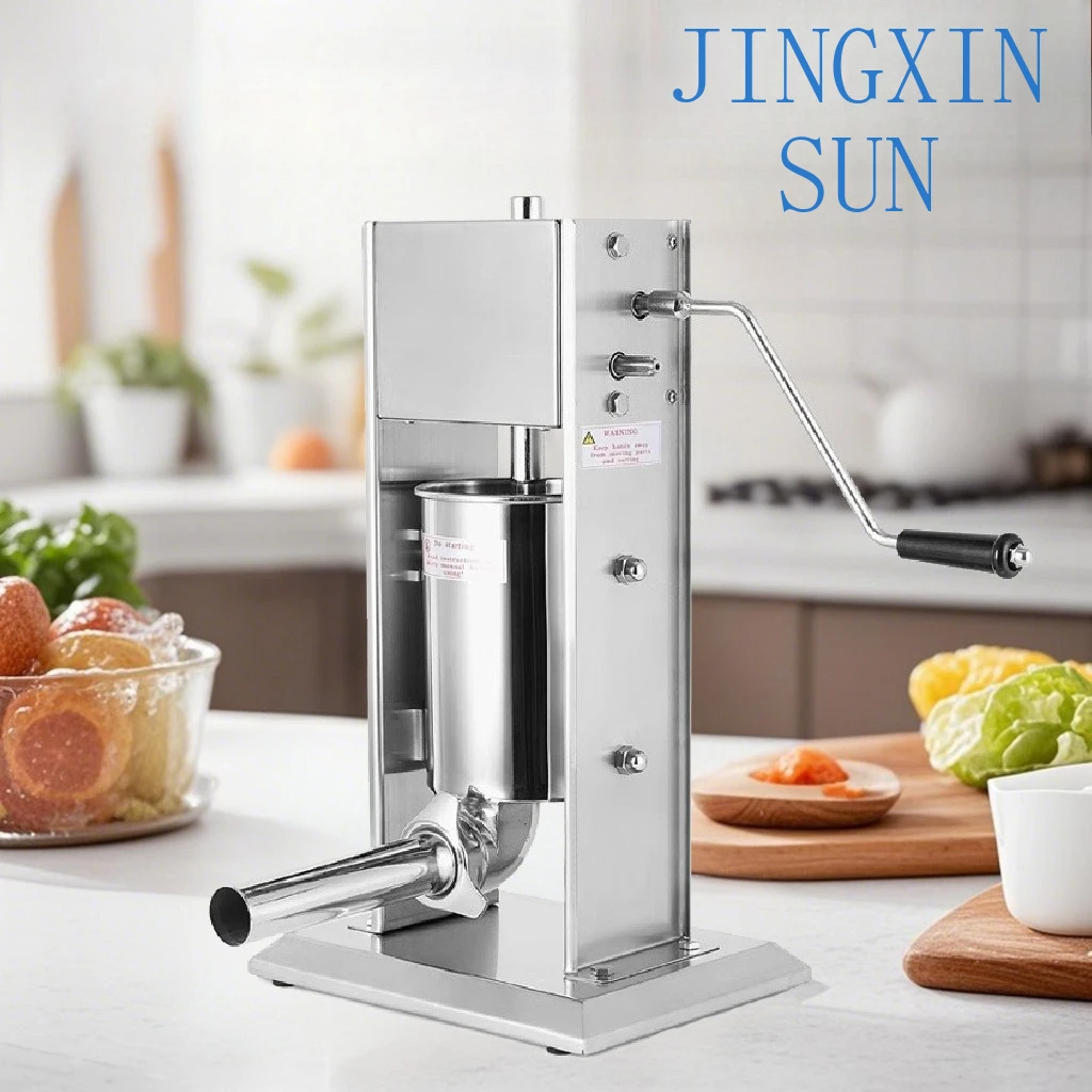 Vertical Sausage Machine Manual Sausage Maker Stainless 3L 5L Steel Meat Tools Meat Filler Maker Meat Filling Equipment
