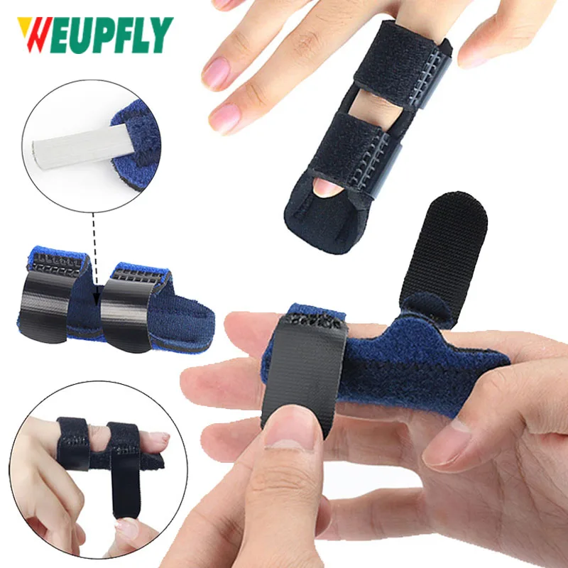 1Pcs Trigger Finger Splint,Finger Supports Brace for Middle, Ring, Index, Thumb and Pinky Breaks Fractures Hands for Arthritis