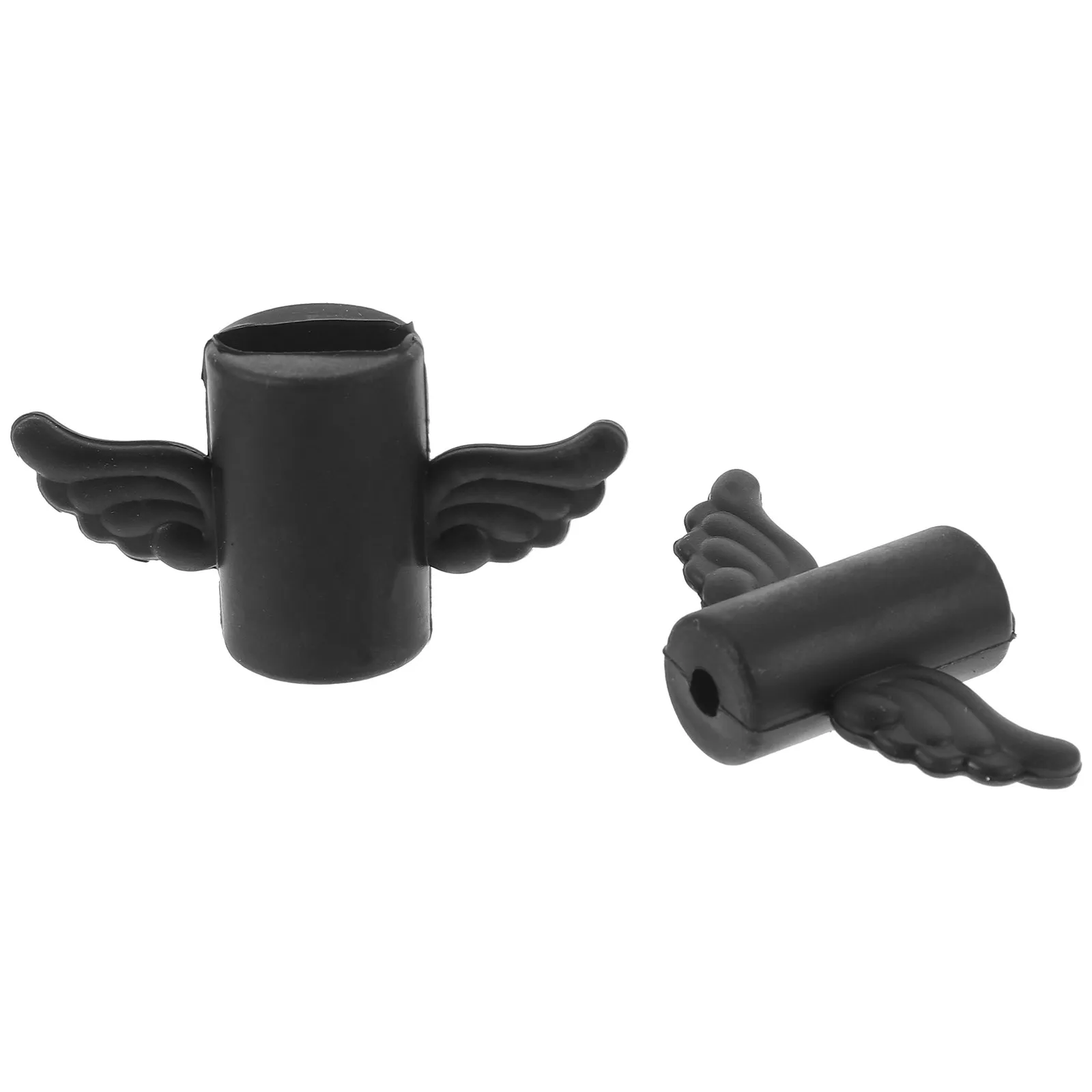 2Pcs Data Cable Protector Cute Wing Design Charging Cable Saver USB Wire Protector for Cell Phones Computers Charger
