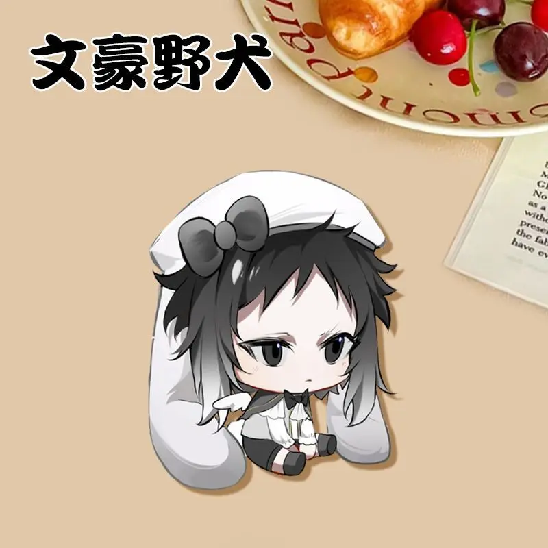 Ryunosuke Akutagawa Nakajima Atsushi Acrylic Badge Brooch Clothes Backpack Decoration Lapel Personalized Chest Tag Student Gift