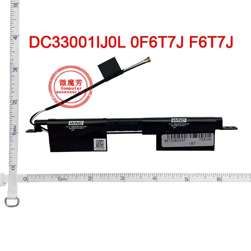Antenas inalámbricas para ordenador portátil, accesorio con WiFi integrado para Dell Inspiron 15, 5543, 5557, 5542, 5545, 5547, 5548, P39F, DC33001IJ0L, 0F6T7J, F6T7, novedad
