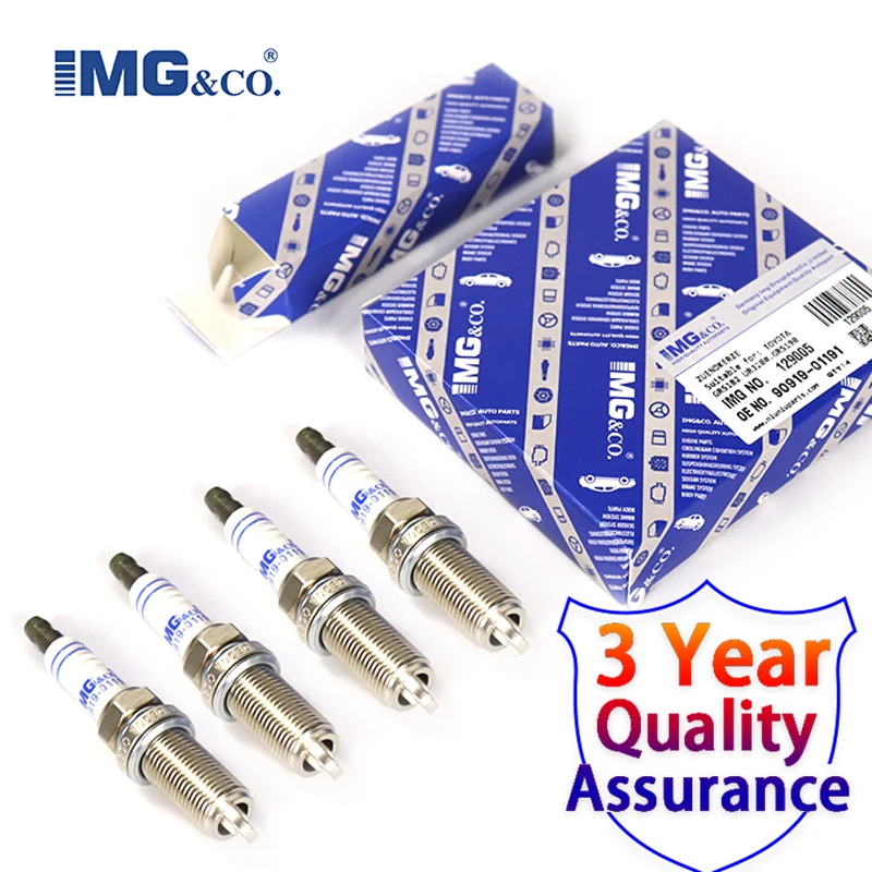 IMG Brand OEM# 90919-01191 90048--51185 Spark Plugs For Toyota 4 RUNNER CAMRY MARK SEQUOIA FR7NII33X ILFR 6C11 SK20HR11