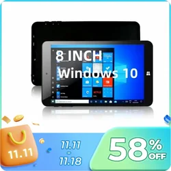 Kostenloser Drop Shipping 8'' Mini Tablets PC 1280x800IPS Quad Core 4GB RAM 64GB ROM Windows 10 Z8300 CPU Dual Kameras Wifi Netbook