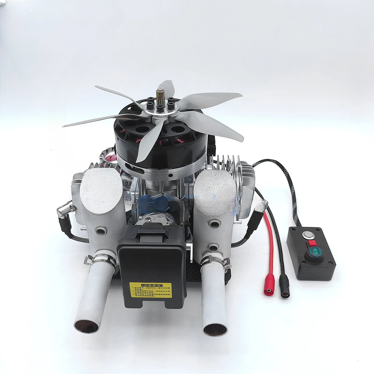 10L 16kg agricultural plant protection UAV gasoline-electric hybrid generator 6kW 6KW long endurance engine system