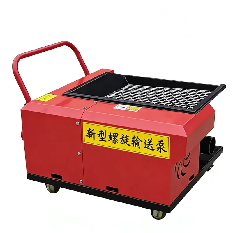 Concrete structure column pump Fine stone indoor concrete screw pump
