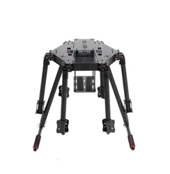 RCtosky FPV tam karbon Fiber ZD960 hexa-rotor çerçeve FPV PIXHAWK uçuş için iniş takımı ile katlanabilir kol Hexacopter çerçeve kiti