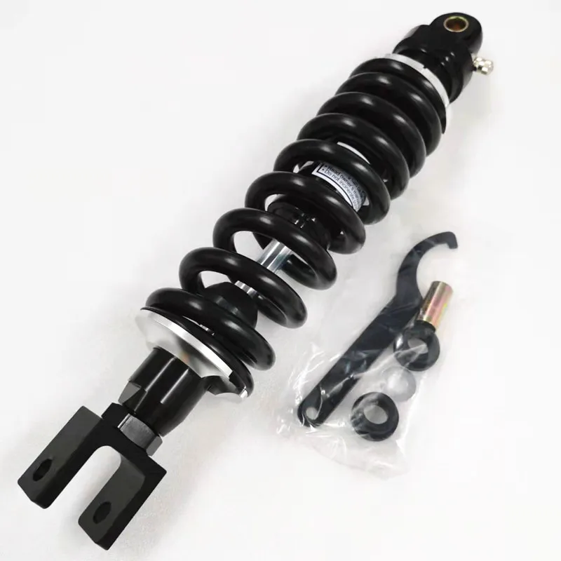 1pcs new 12mm spring 375mm mm motorcycle shock absorber clevis 30mm for DB650R XL600 RM1986 XRV750