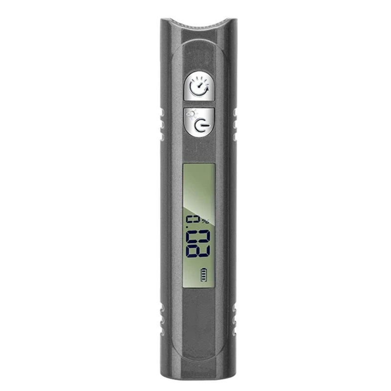 ABYN-Multifunctional Digital Humidity Gauge-Portable Cigar Humidor Hygrometer For Travel& For Storage