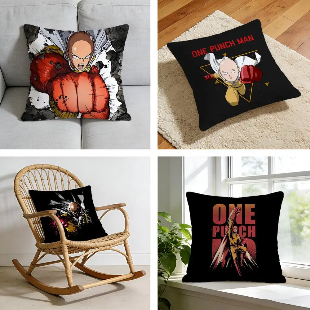 

Наволочка для подушки с изображением персонажа аниме O-One P-Punch Man, коротковорсовая, для кровати, дивана, автомобиля, можно стирать.