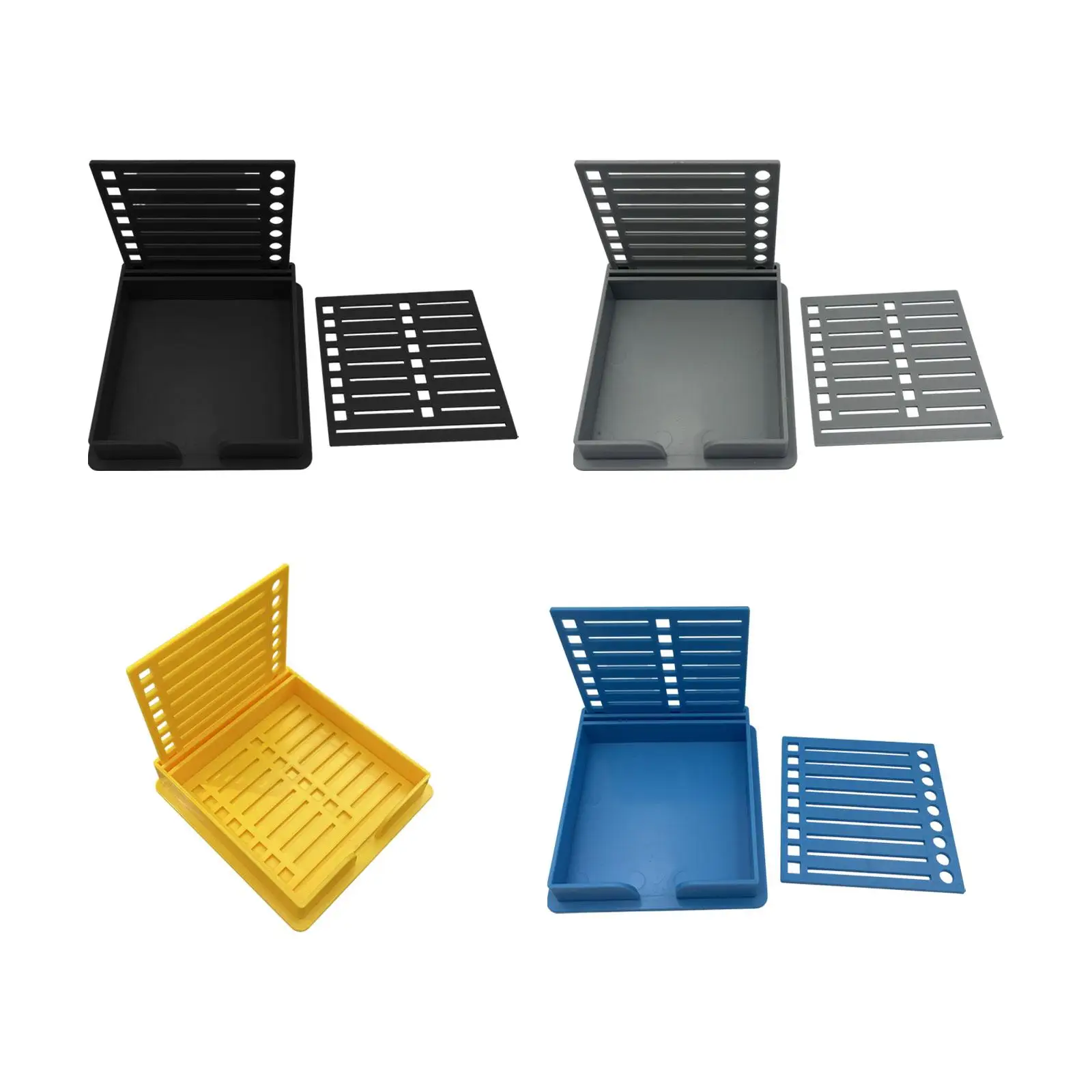 حامل ملاحظات لاصق مع استنسل، قالب ملاحظات لاصق لموزع الملاحظات للوازم المكتبية #2