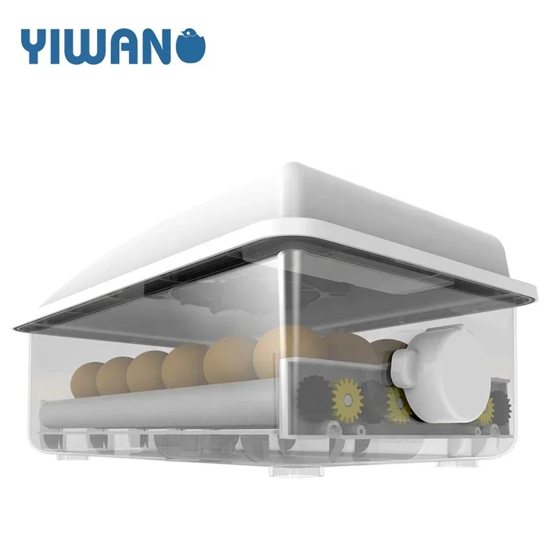 YIWAN Home Use Chicken Eggs Fully  Automatic Mini 24 Egg Incubator Hatching Machine