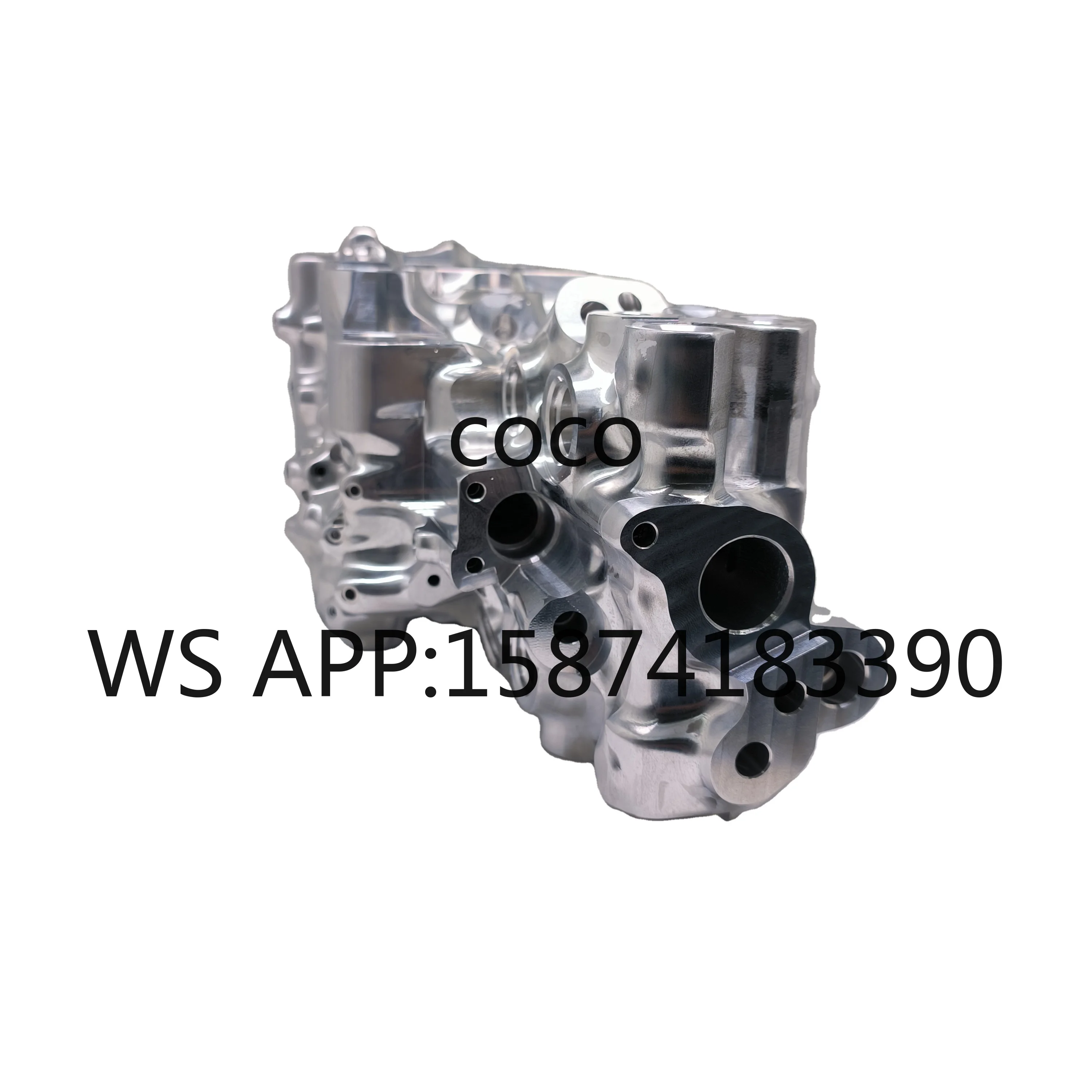 Automotive Engine Aluminum CNC Parts with Gas-Liquid Pass Holes Custom CNC Machining Service