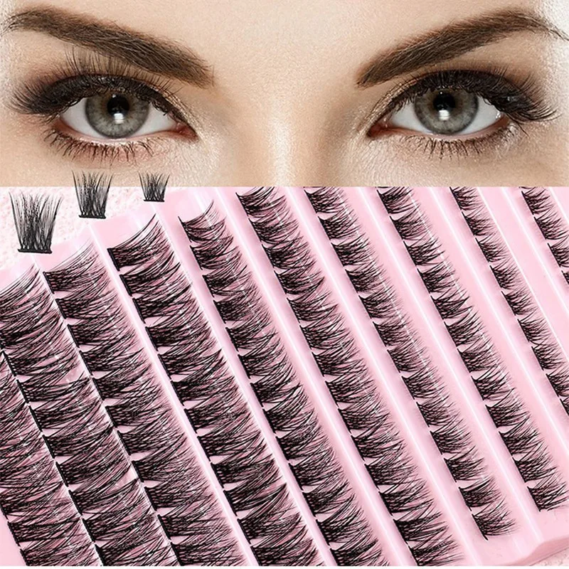 Diy Lash Extension Kit Lash Clusters Met Waterdichte Sterke Hold Lash Bond En Wimper Pincet Lash Cluster Kit