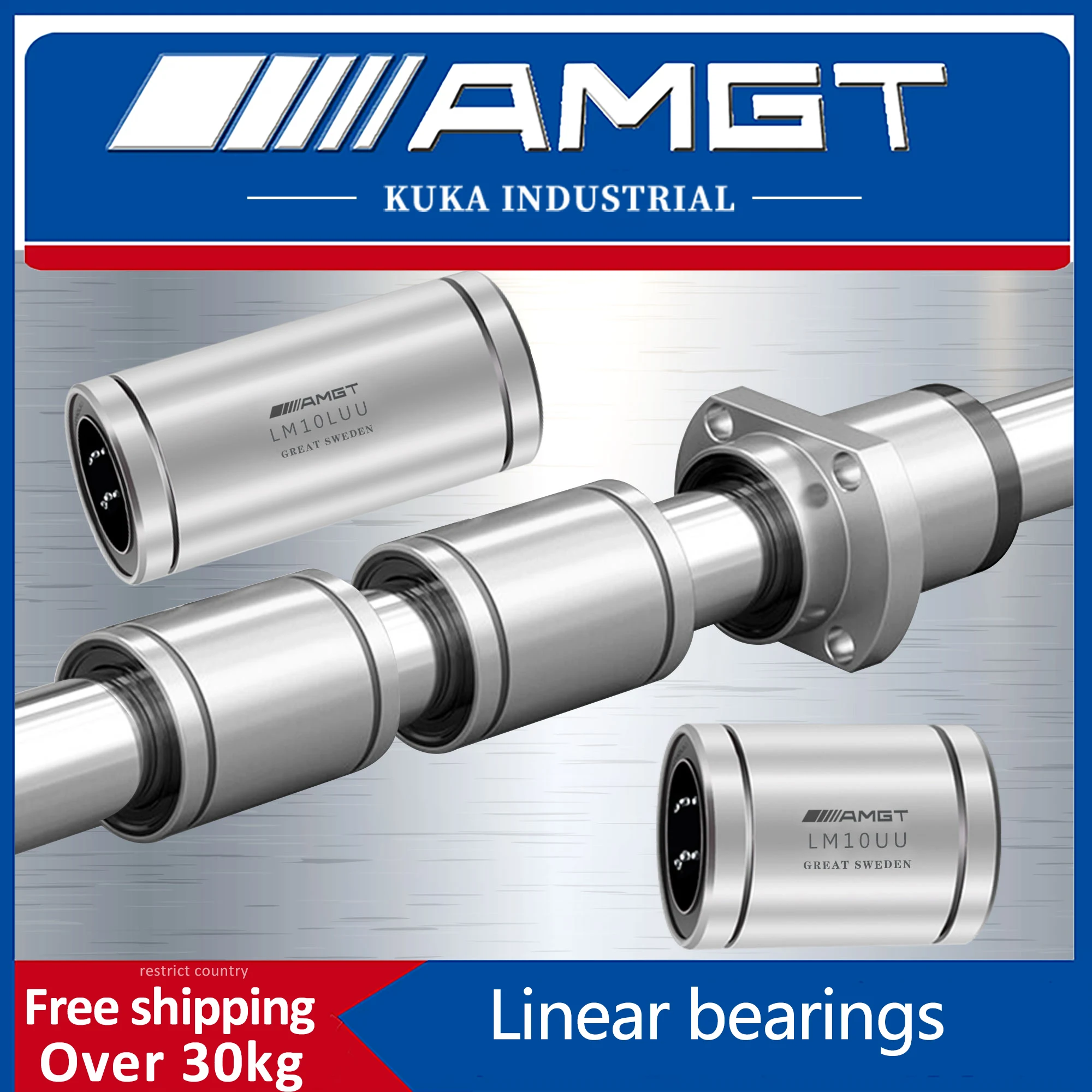 LM8UU LM8SUU LM10UU LM8LUU LM10LUU LM8LUU LM10LUU محامل خطية