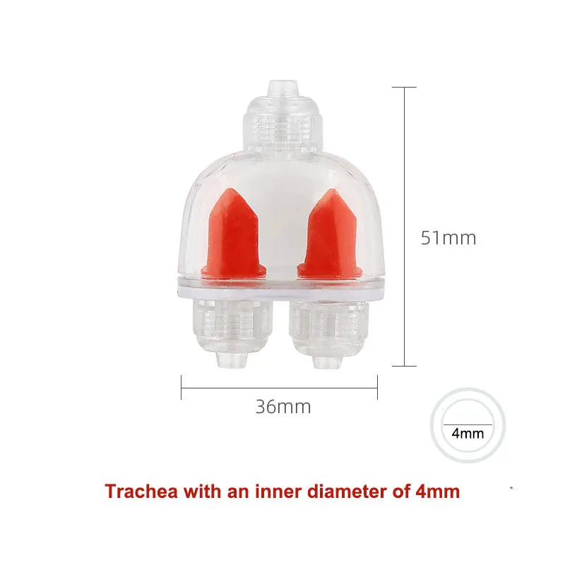 Aquarium air pump accessories three-way check valve, one-way valve, check valve，Trachea with an inner diameter of 4mm