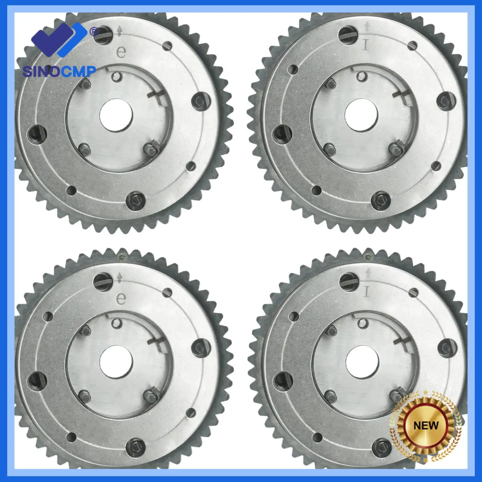 4pcs Engine Variable Valve Timing (VVT) Sprocket Intake & Exhaust ML3Z6C525A ML3Z6256A For Ford F-150 2021-2021 V6 3.5L