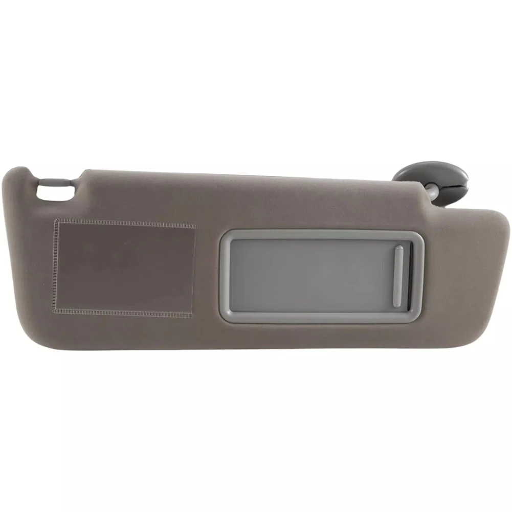 Reliable-Car Front Sunvisor Sun Visors With Mirrors & LED Lights For TOYOTA LAND CRUISER J12 LC120 2002-2009