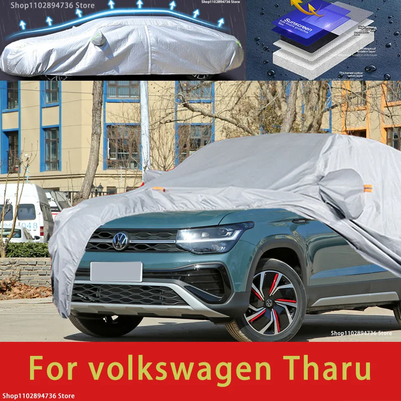 For Volkwagen Tharu Car protective cover, sun protection, cooling protection, car clothing, car paint protection auto