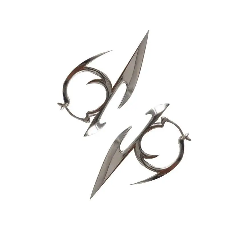Creative Retro Cyberpunk Dart Earrings Gothic Outdoor EDC Portable Accessory Tool