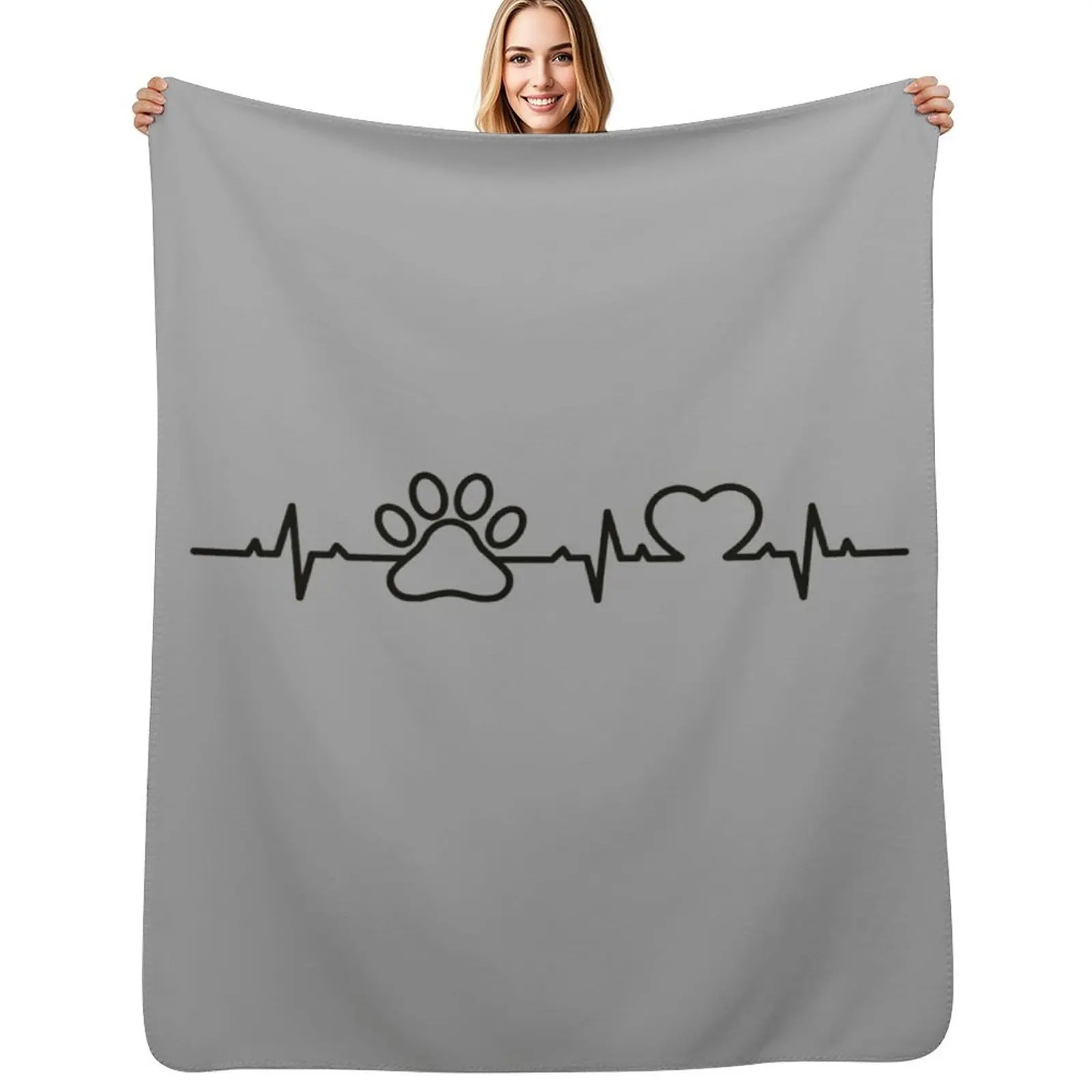 dog lover nurse Throw Blanket Ultra Plush Cozy Blanket for Napping Sleeping