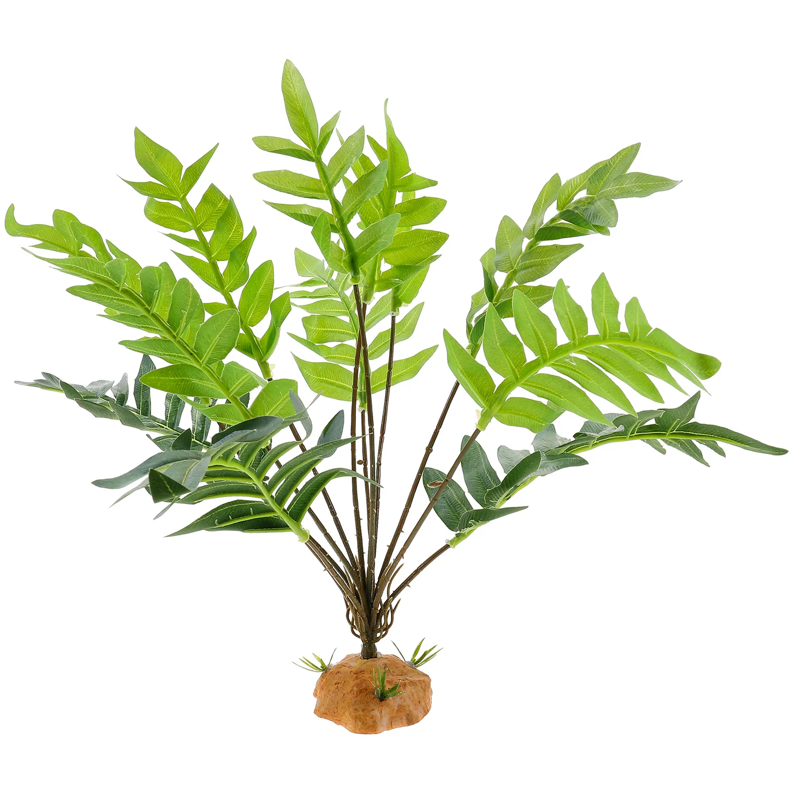 

Decorative Plants for Reptile Terrarium Habitat Fake Plant Shelter Accessories Turtle Tank Amphibians Supplies Aquarium