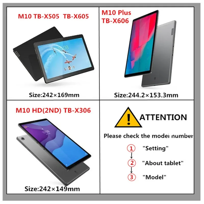 For Lenovo Tab M10 HD 2nd X306F M 10 Plus TB X606X X606F X505X X505L X605F Case Tablet Cover For Lenovo Tab M10 Plus 10.3 Kids