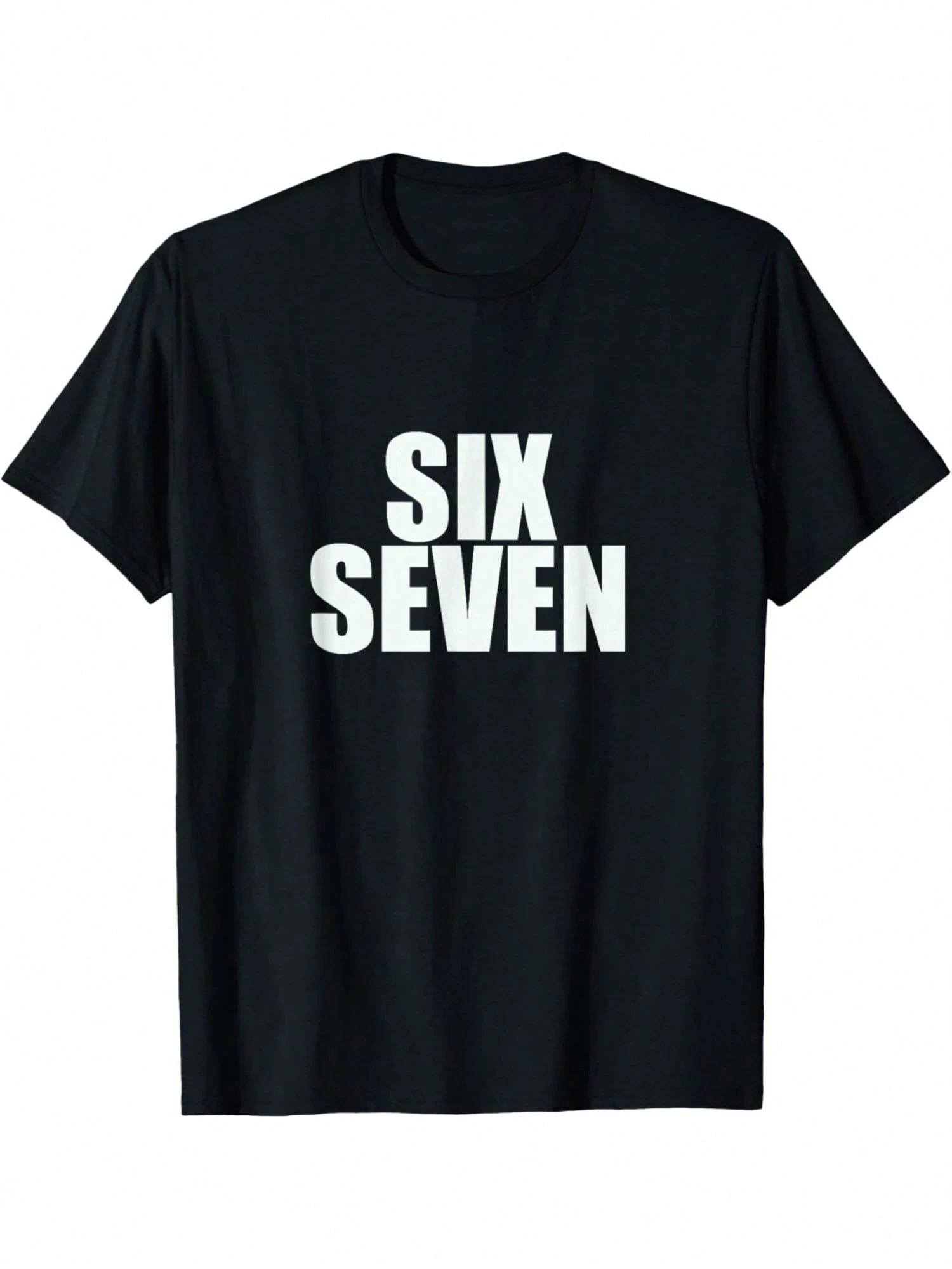 تي شيرت مضحك 67 Six Seven Meme للرجال من Gen Alpha - تي شيرت رجالي صيفي مضحك مطبوع عليه رسومات مبتكرة