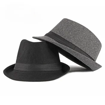 Wiosenne letnie czapki męskie Fedoras Top Jazz Hat Bucket Bowler Hats Chapeau Hats Fedora Hat Women Black Hat Wedding Hat Caps