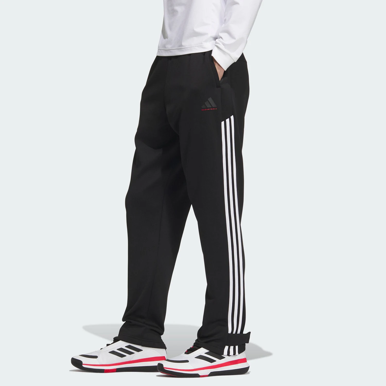 Официальные мужские повседневные баскетбольные брюки Adidas Authentic BB SNAPPANTS M JL7584