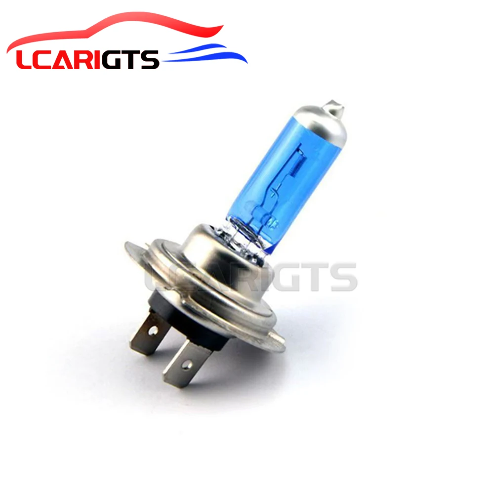1 Piece H7 Car Halogen Bulb 12V 100W High-power Stone Car Bulb Low Beam For Cars Trucks Vans SUVs Trailers (White Light)