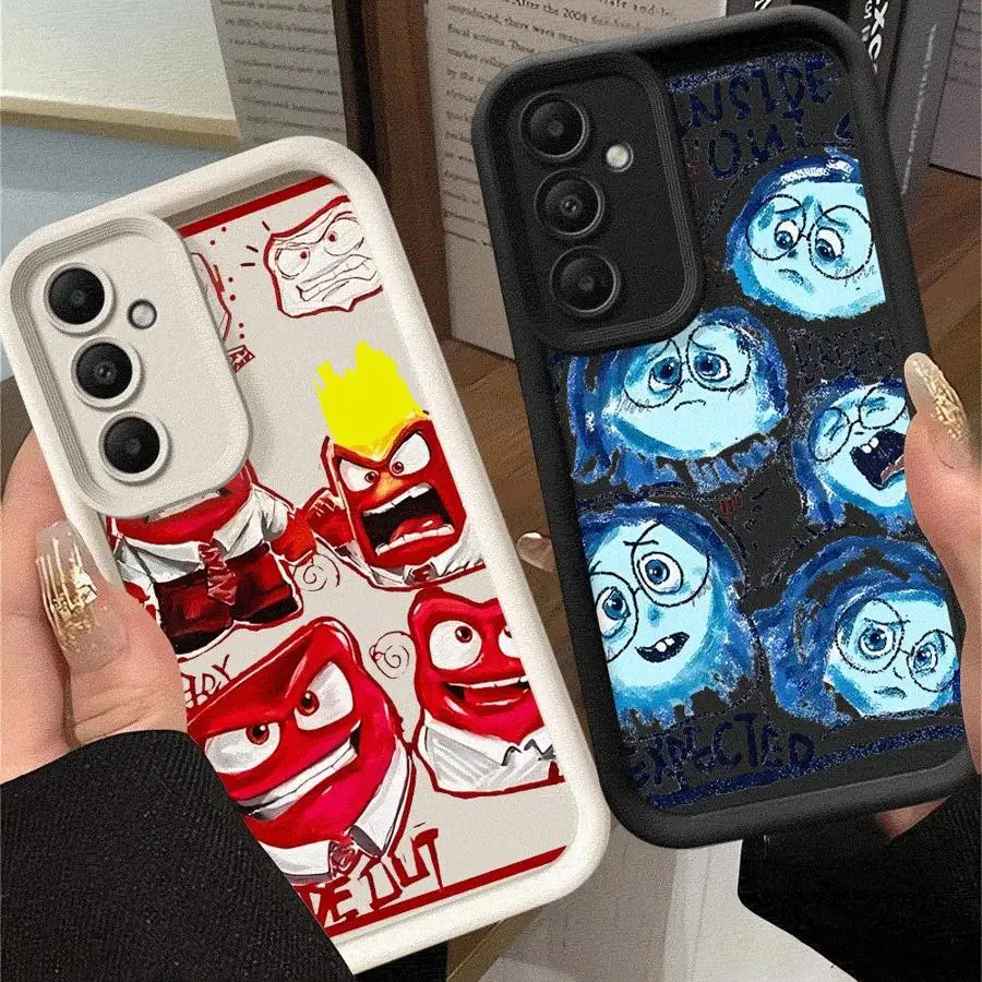 Disney Inside Out 2 Phone Case for Galaxy A12 A13 A14 4G 5G A13 A22 5G A23 4G 5G A24 4G A32 4G 5G A33 5G A34 5G Matte