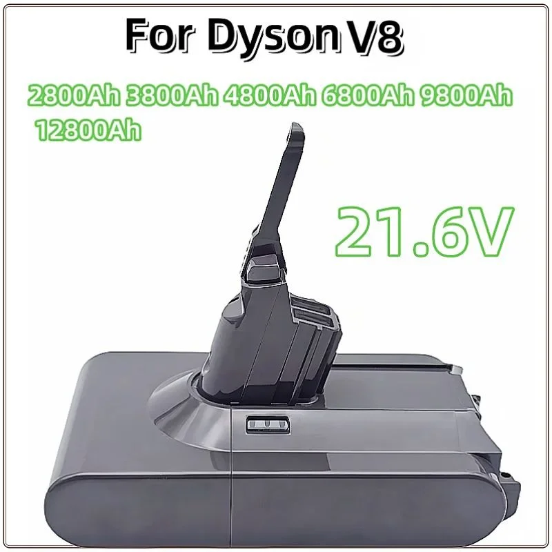 12800mAh Vacuum Cleaner Battery For Dyson V8 Series Li-ion Replacement Original Battery DC58 DC62 DC74 SV11 SV10 SV12
