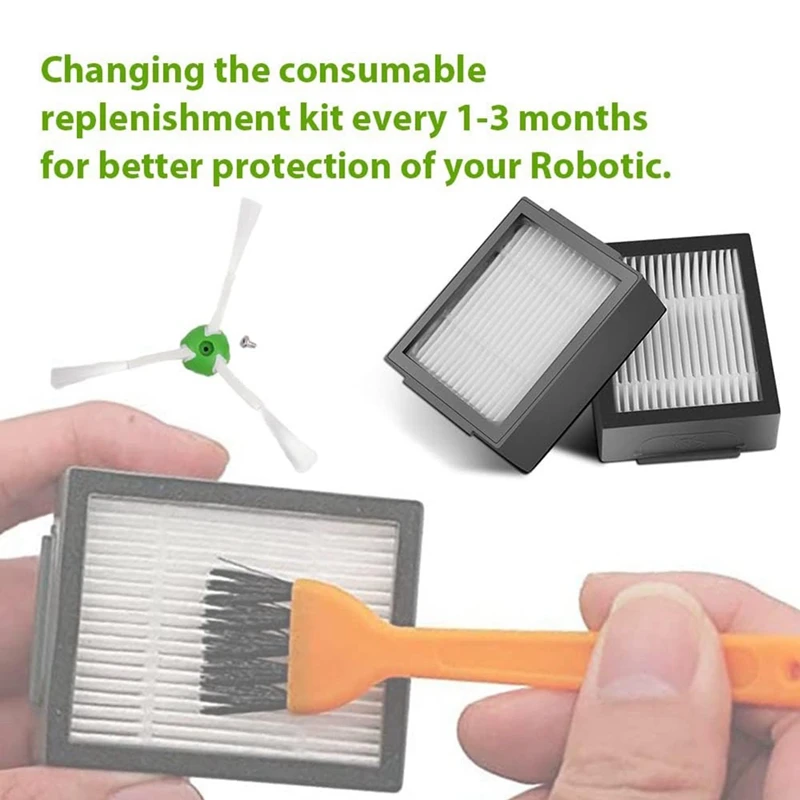 قطع غيار المكنسة الكهربائية ، ملحقات Irobot Roomba I1 ، I7 + ، I8 ، I8 + ، J7 ، Plus ، E5 ، E6 ، E7 ، I ، E & J Series