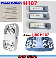 JHD For JJRC H107 Battery RC Drone Original Battery 500mAh For H107 RC Drone Accessories JJRC H107 Battery