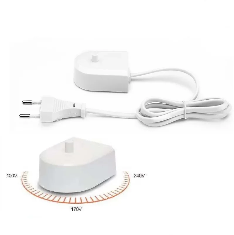 Electric Toothbrush Stand Charger EU Plug Replacement for Braun Oral B Series D12 D20 for Home Bathroom Tools