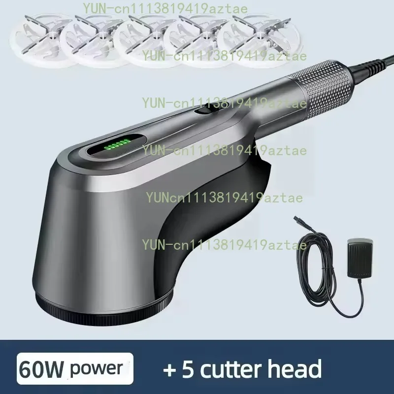60W Commercial Electric Lint Remover, Professional Clothes Hairball Trimmer for Dry Cleaners